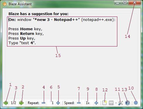 Blaze Assistant Interface